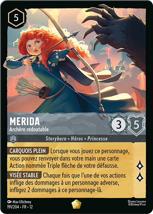 Disney Lorcana TCG - Merida Formidable Archer
