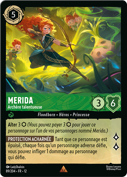Disney Lorcana TCG - Merida Gifted Archer