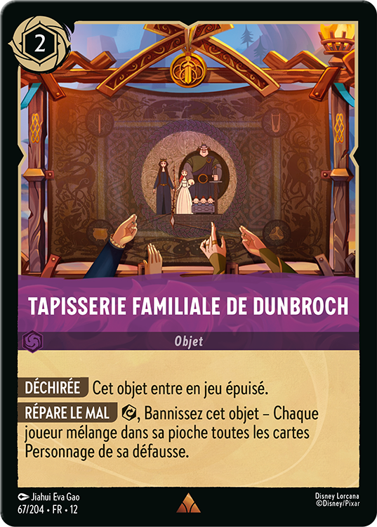 Disney Lorcana TCG DunBroch Family Tapestry
