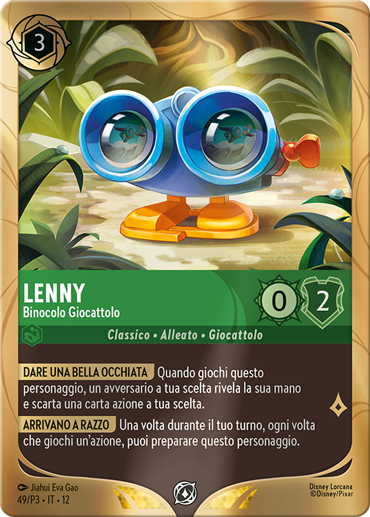 Disney Lorcana TCG Lenny – Binocolo Giocattolo