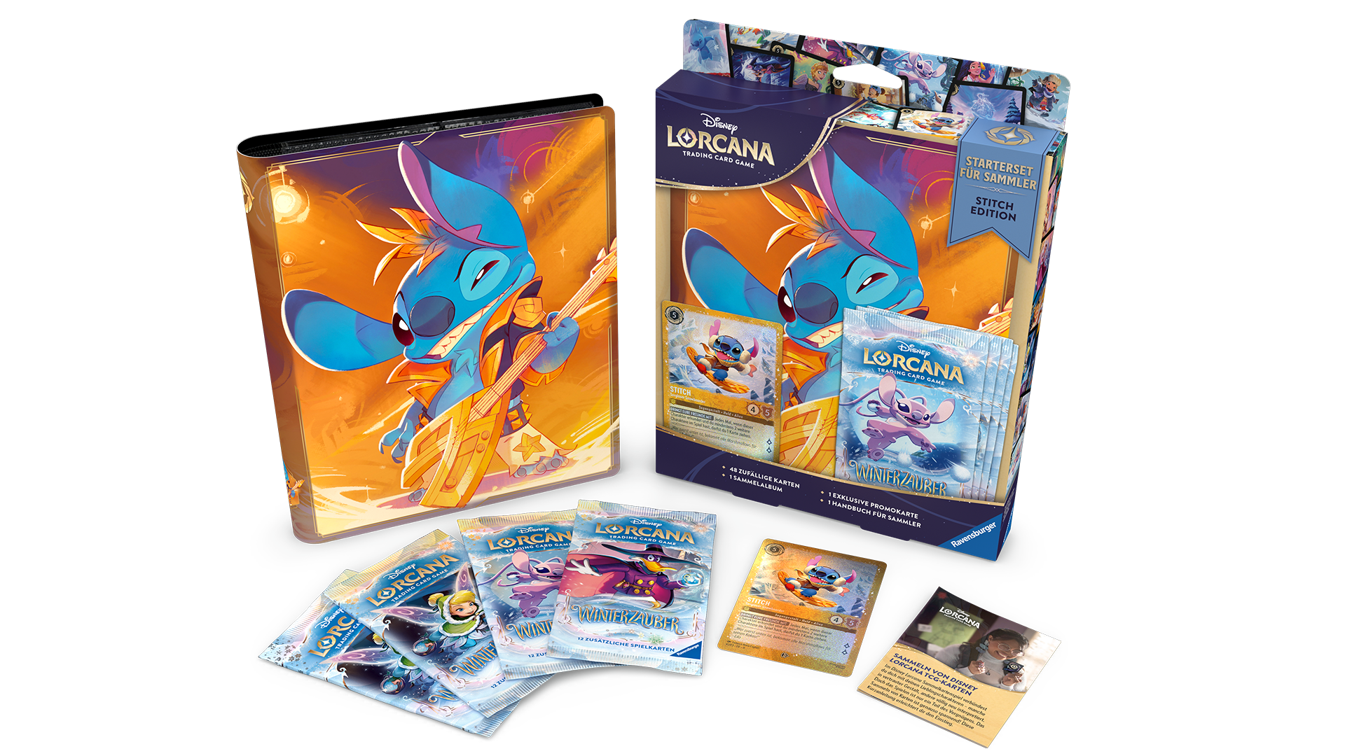Disney Lorcana Collection Starter Set - Stitch Edition Product Shot