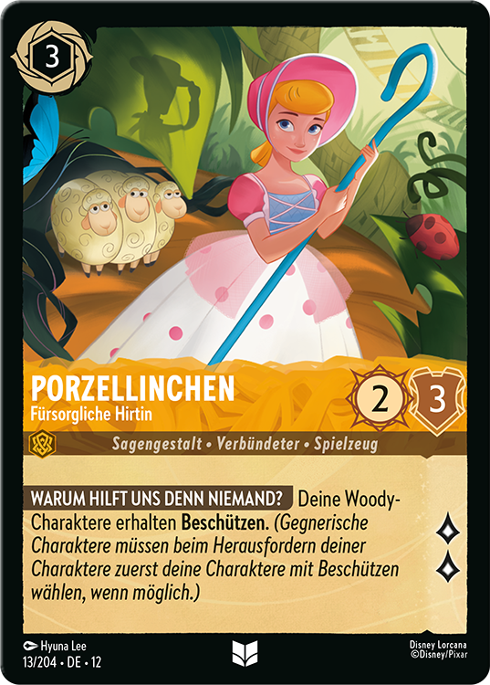 Disney Lorcana TCG - Bo Peep Caring Shepherd