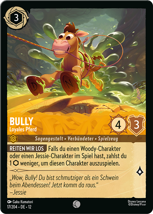 Disney Lorcana TCG - Bullseye	Loyal Horse