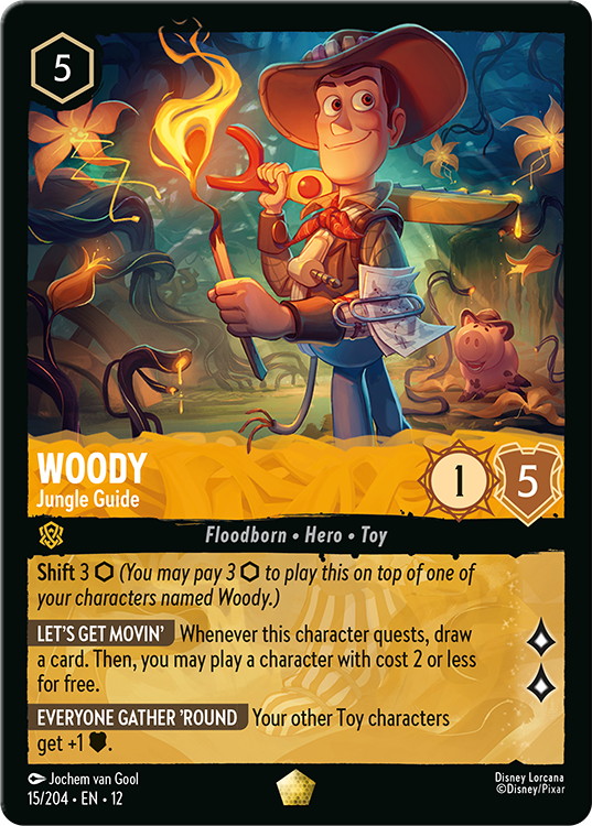 Disney Lorcana TCG - Woody Jungle Ranger