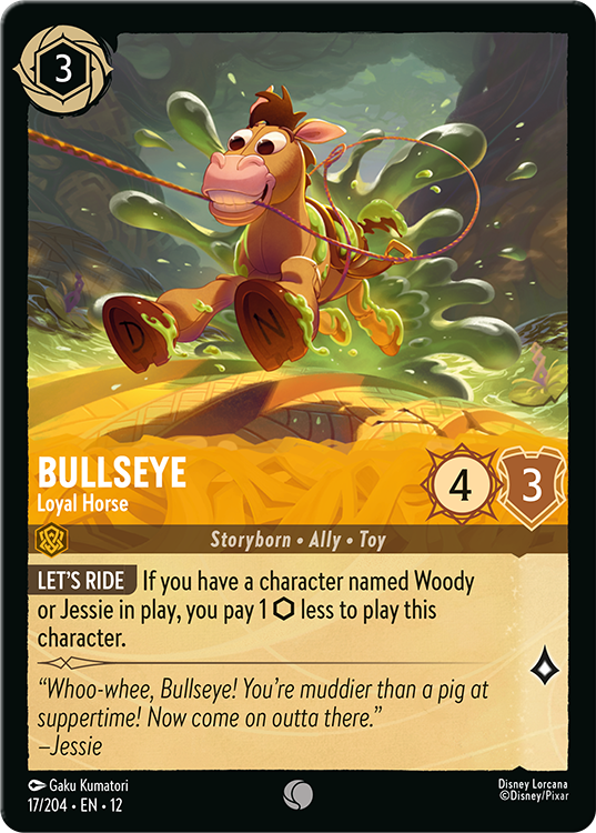 Disney Lorcana TCG - Bullseye	Loyal Horse