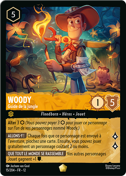 Disney Lorcana TCG - Woody Jungle Ranger