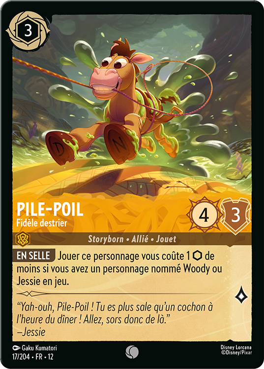 Disney Lorcana TCG - Bullseye	Loyal Horse