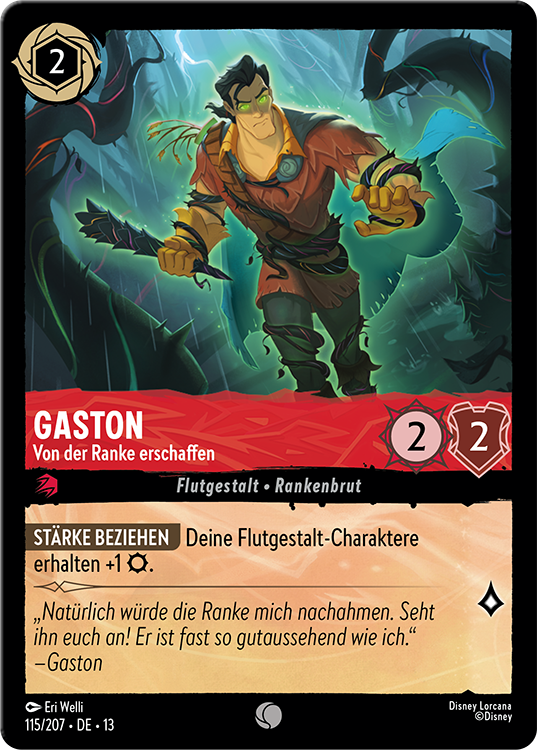 Gaston Created by the Vine