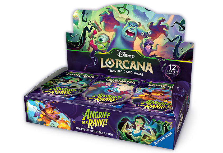 Photo of the Disney Lorcana TCG Booster Display