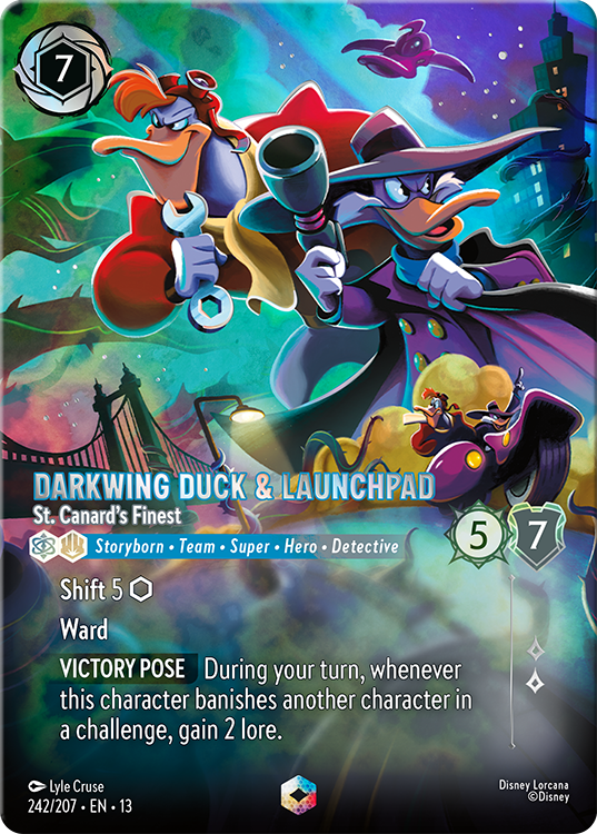 Darkwing Duck & Launchpad