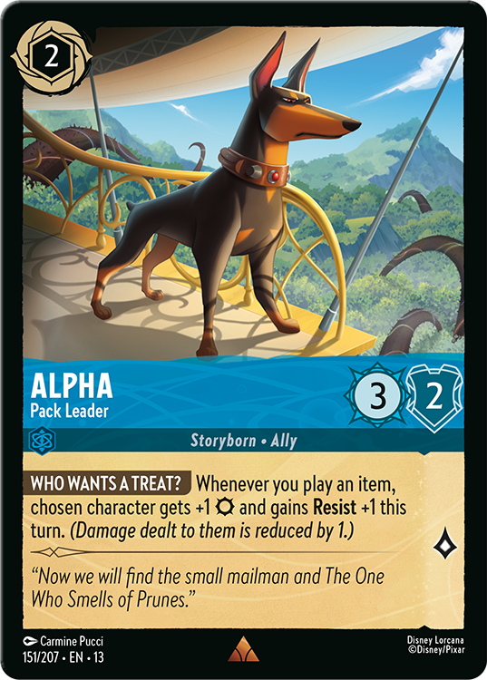 Alpha card