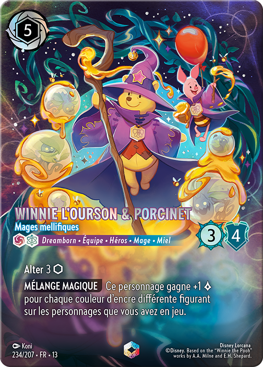 Winnie the Pooh Hunny Mages