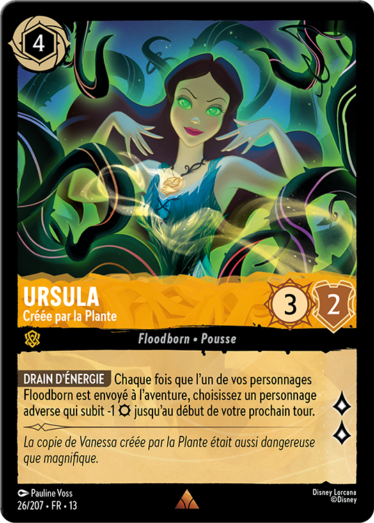 Ursula - Created by the Vine card