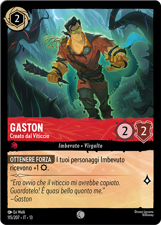 Gaston Created by the Vine