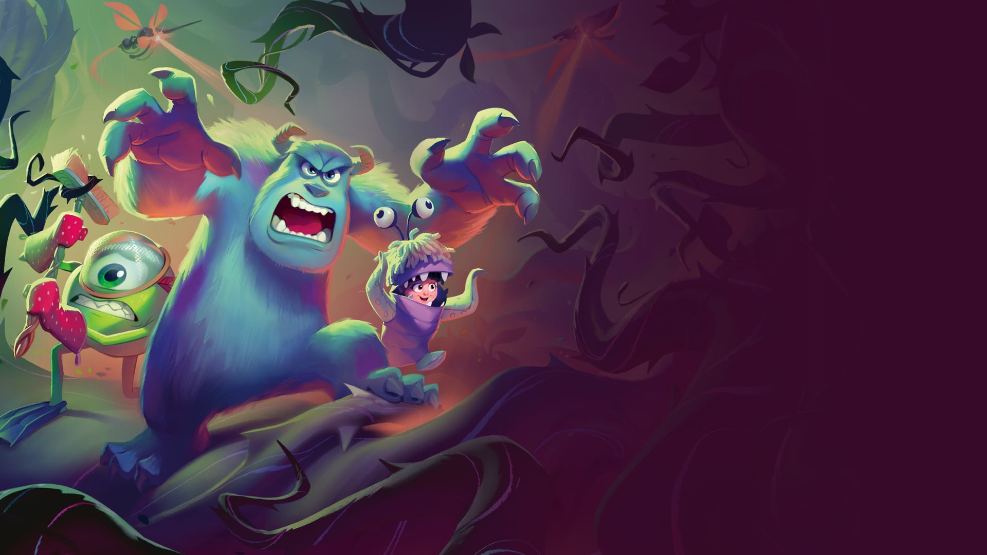 Disney Lorcana Winterspell key art