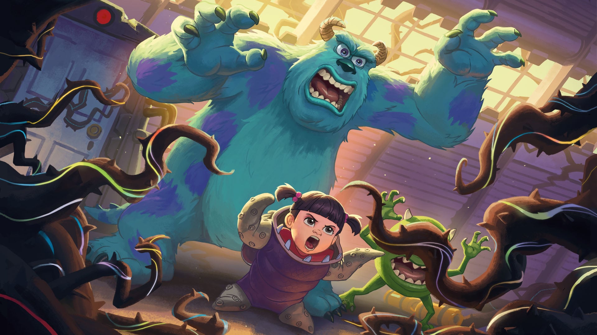 Monsters Inc. Attack of the Vine