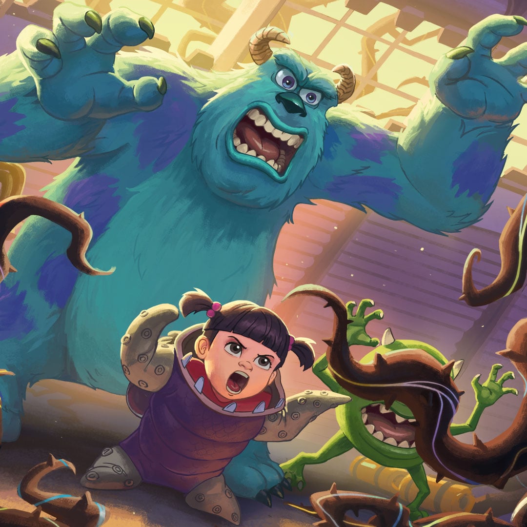 Monsters Inc Attack of the Vine