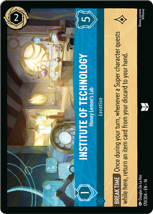 Institute of Technology - Honey Lemon's Lab