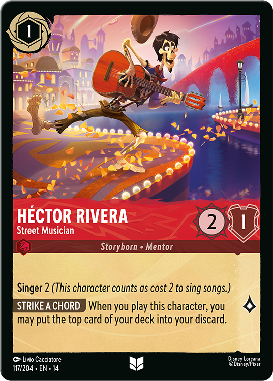 Disney Lorcana - Hector Rivera - Street Musician