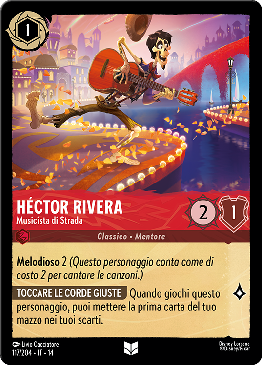 Disney Lorcana - Héctor Rivera - Musicista de Strada