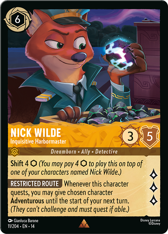 Nick Wilde - Inquisitive Harbor master