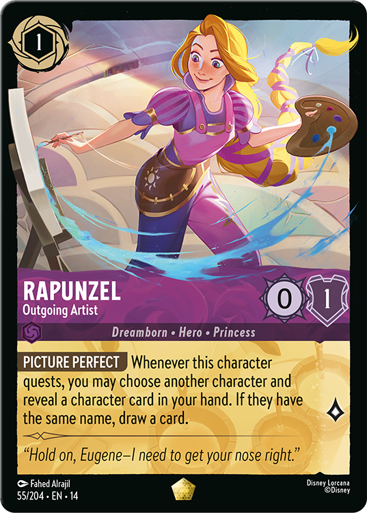 Rapunzel - Outgoing Artist