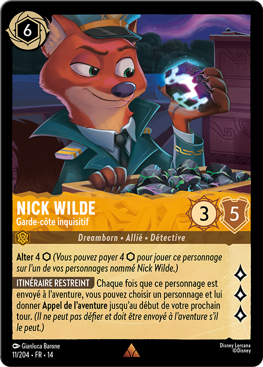 Nick Wilde - Inquisitive Harbor master