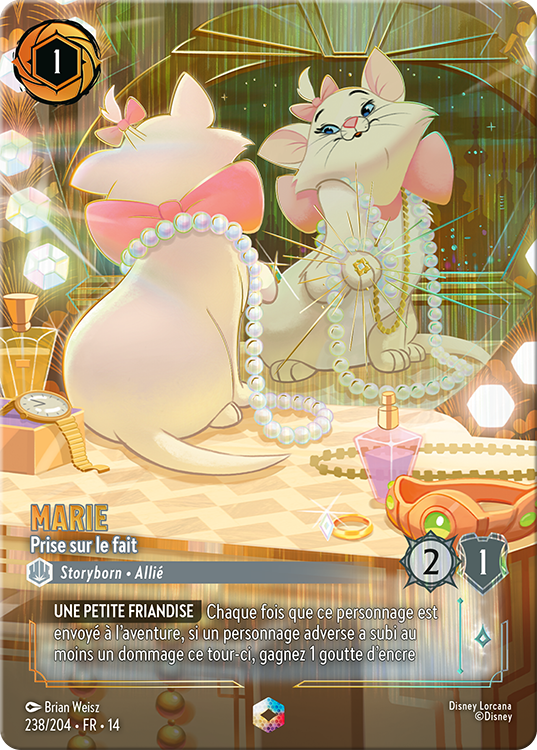 Marie Caught in the Act