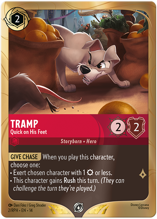 Tramp - Quick on his Feet