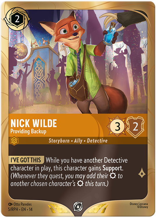 Nick Wilde - Providing Backup