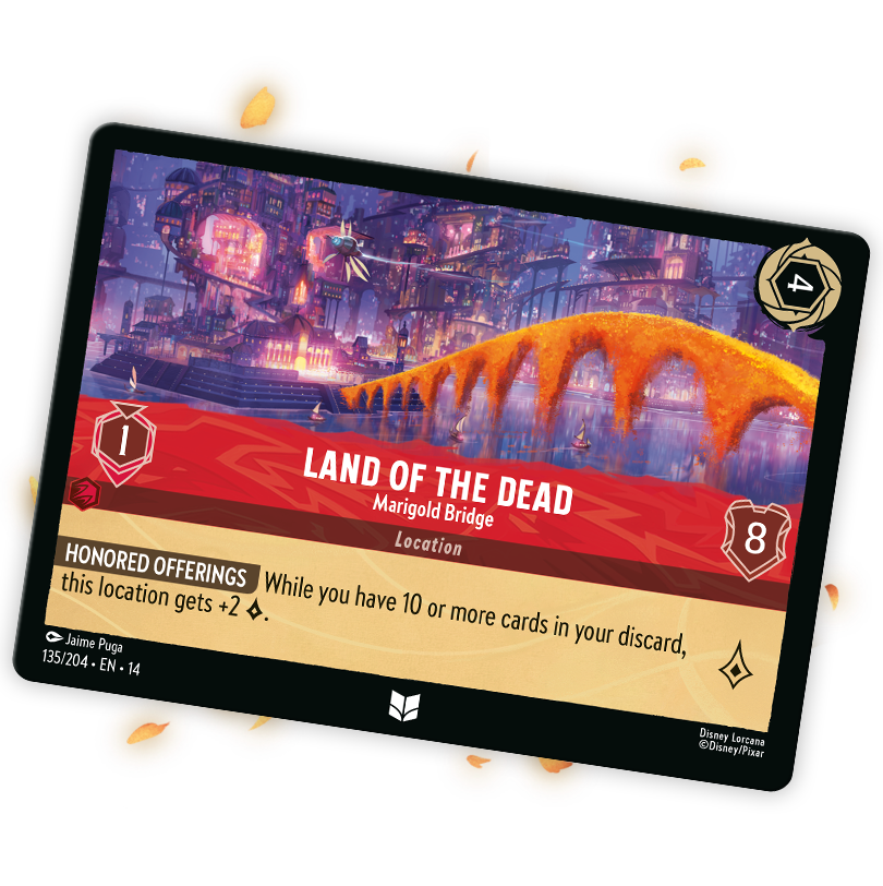 Land of the Dead Card Disney Lorcana TCG