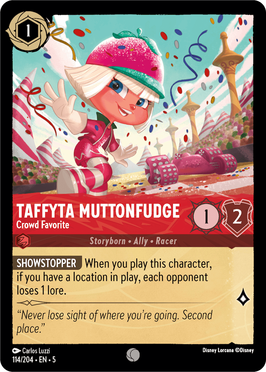 Taffyta Muttonfudge - Crowd Favorite card