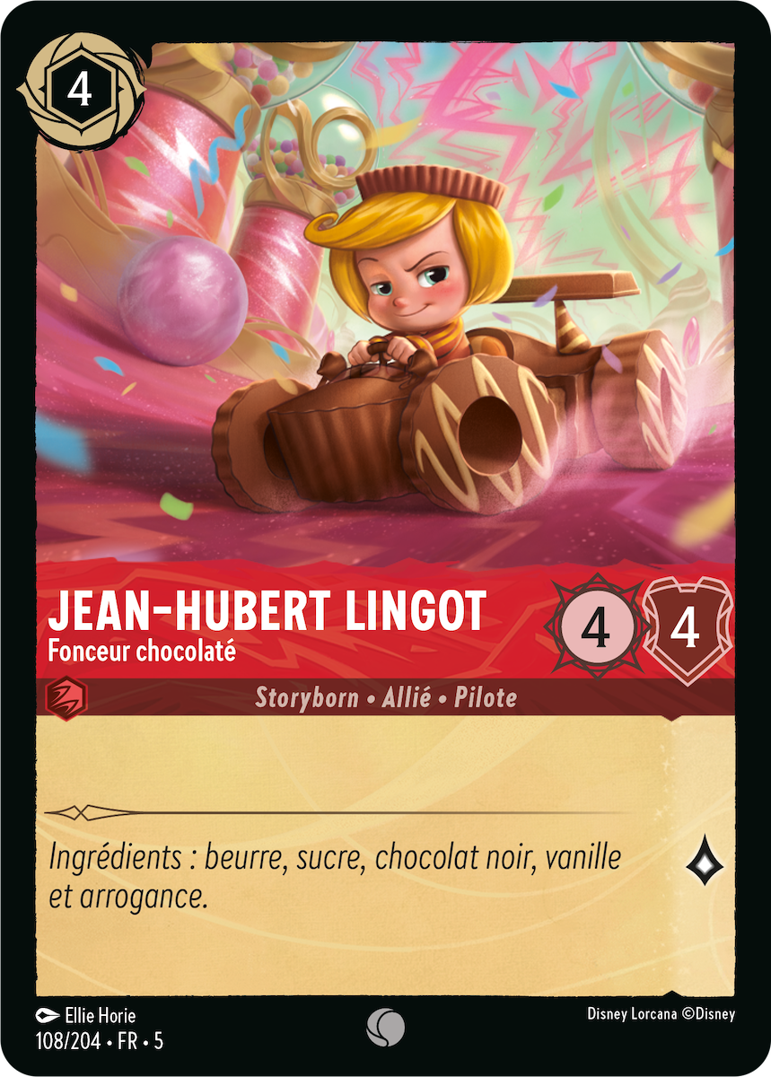 Rancis Fluggerbutter - Chocolate Charger card
