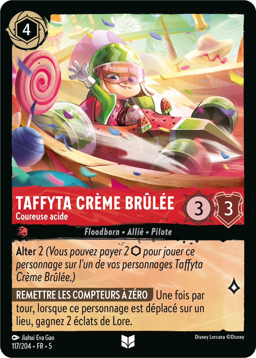 Taffyta Muttonfudge- Sour Speedster card