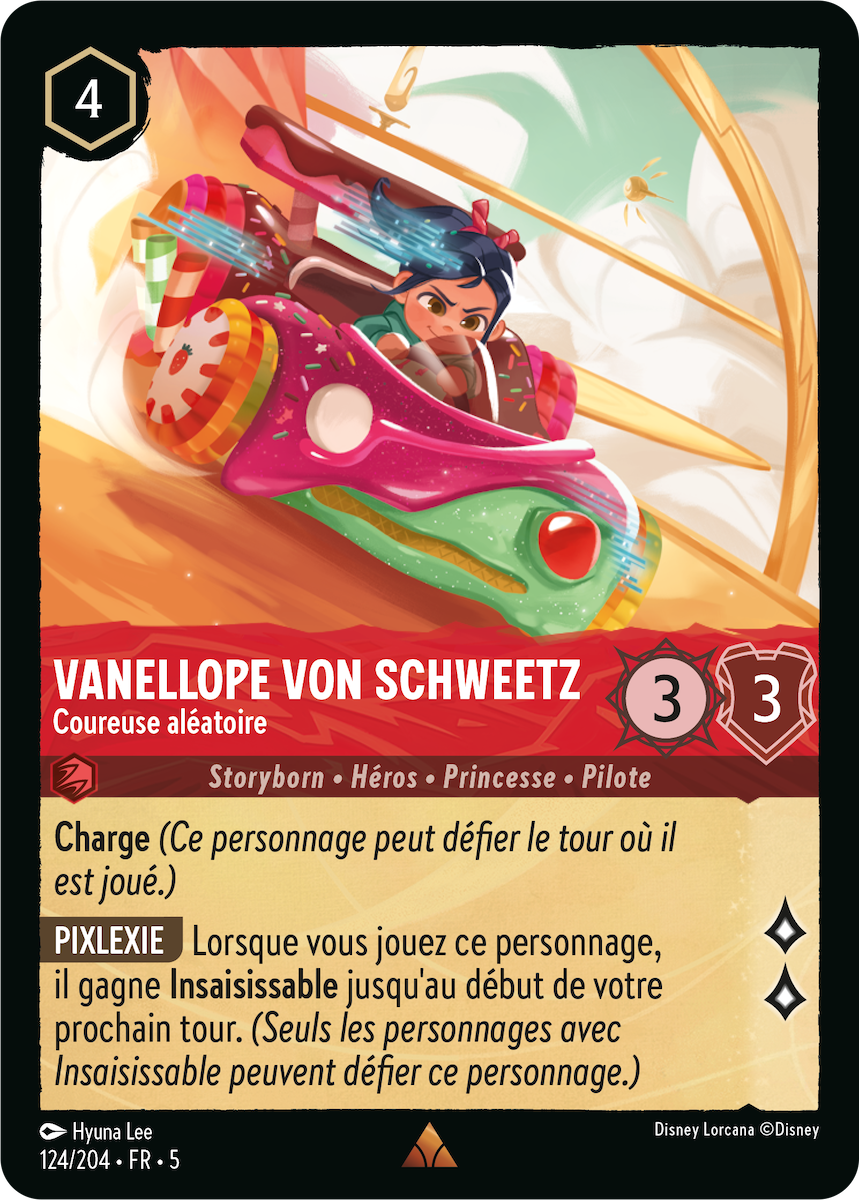 Vanellope von Schweetz - Random Roster Racer card
