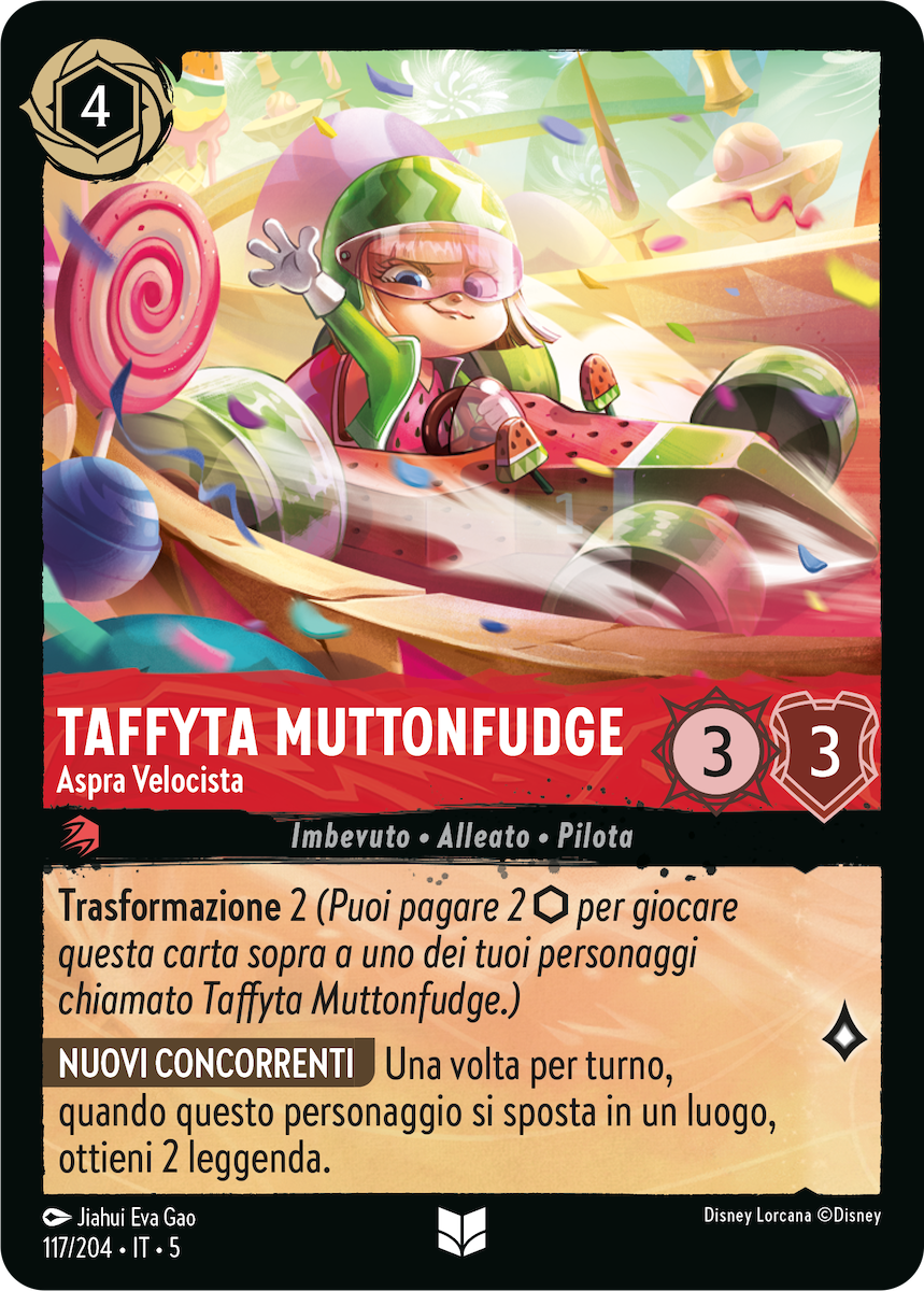 Taffyta Muttonfudge- Aspra Velocista