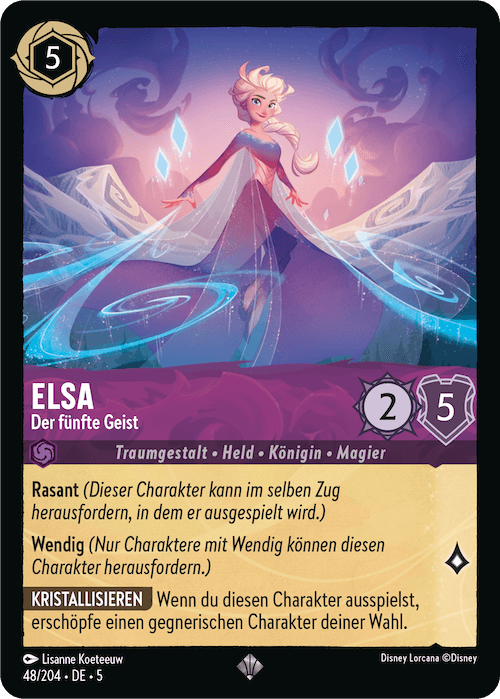 Image of Elsa – The Fifth Spirit card