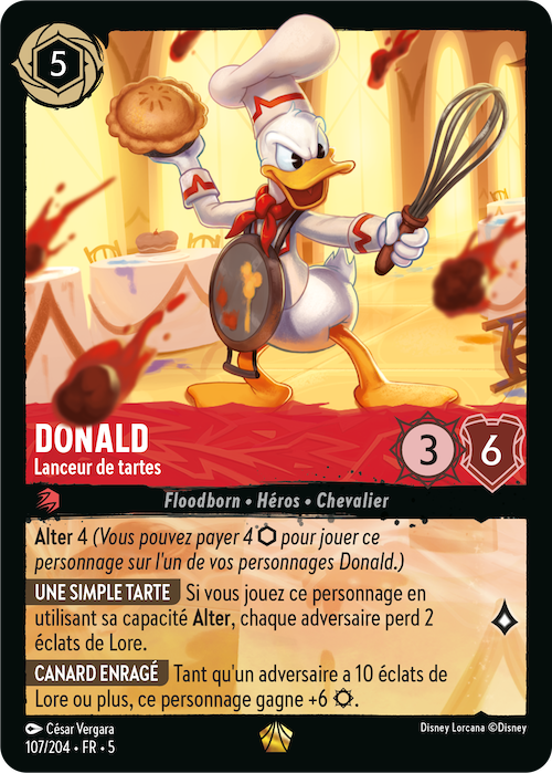 Image of Donald Duck – Pie Slinger card