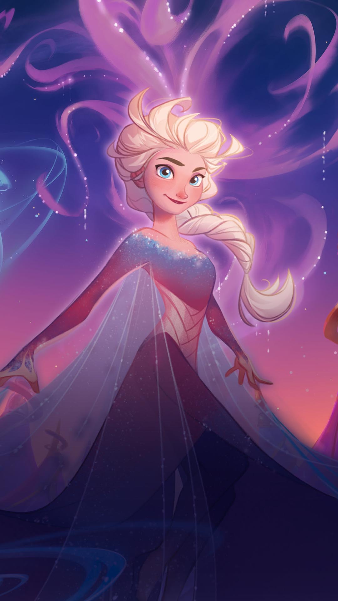 Disney Lorcana Trading Card Game Shimmering Skies slider image of Elsa for mobile