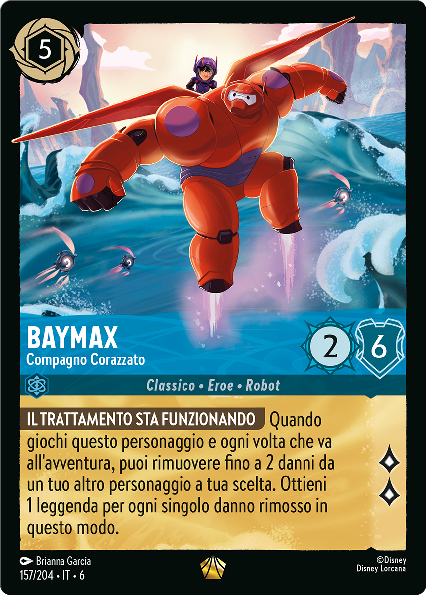 Immagine della carta Baymax Compagno Corazzato