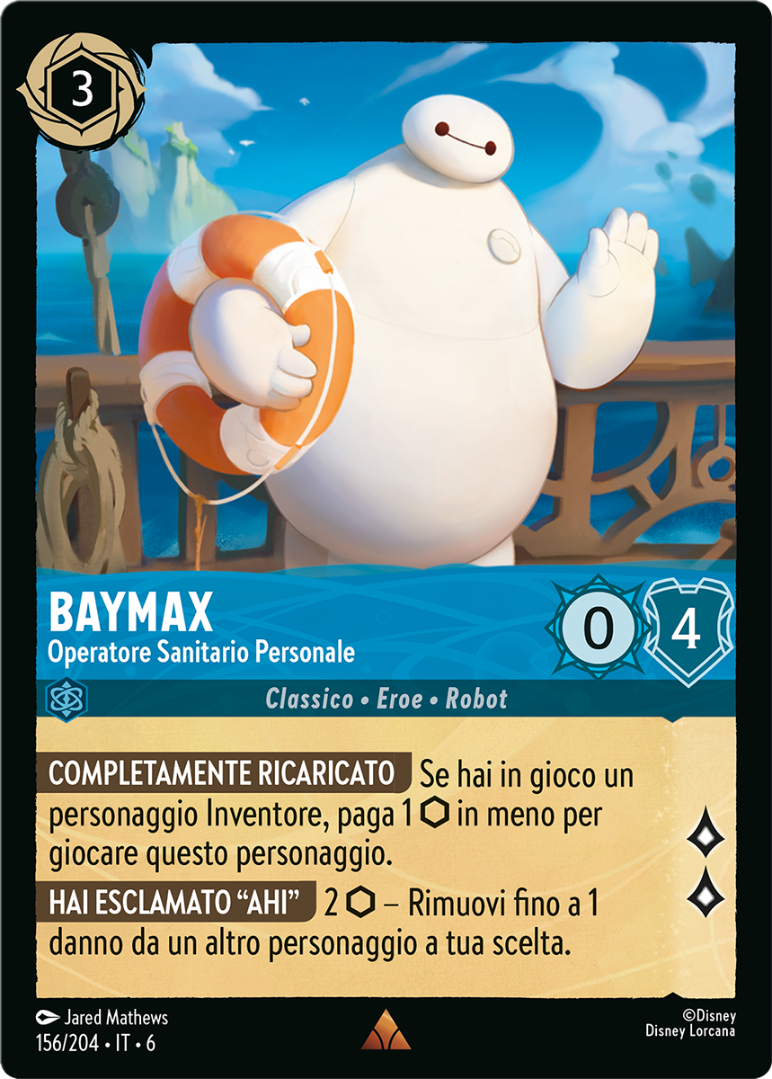 Immagine della cata Baymax