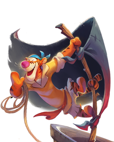 Tigger - In the Crow's Nest