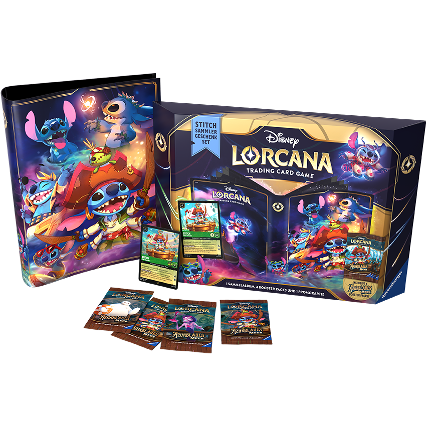 Stitch Gift Set for the Disney Lorcana Trading Card Game
