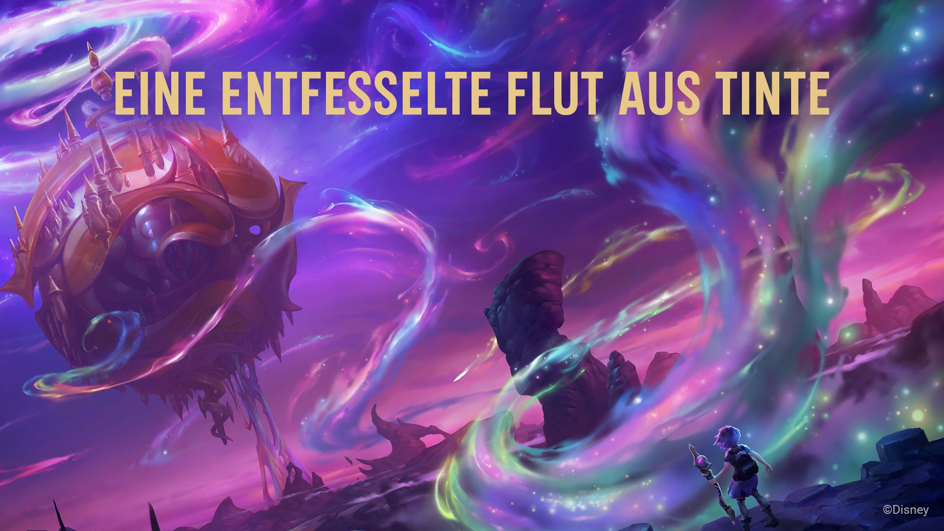 Eine entfesselte Flut aus Tinte