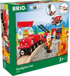 BRIO World – 36010 Cargo Mountain Set | 49 Piece Wooden Train Set Toy for  Kids Age 3 Years and Up Multicolor