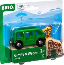 Giraffe & Wagon