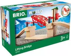 BRIO World Rails surélevés incurvés - 17 Parties - Bois 33995