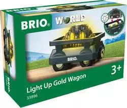 Light Up Gold Wagon