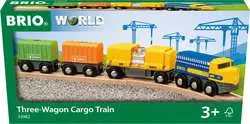 Three Wagon Cargo Train