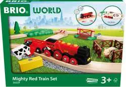 Mighty Red Train Set